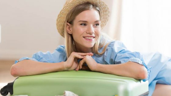préparation de la valise pour les vacances