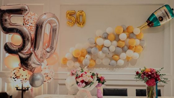 décoration intérieur pour anniversaire