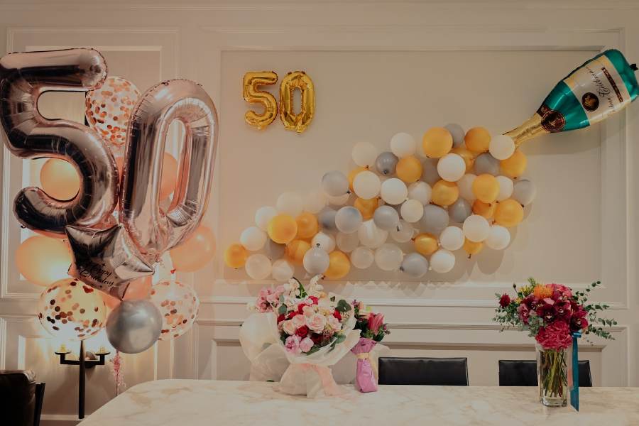 décoration intérieur pour anniversaire