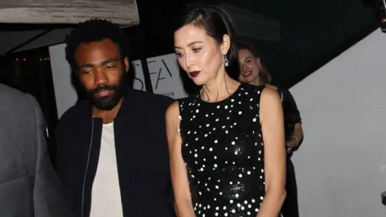 michelle White et Donald Glover