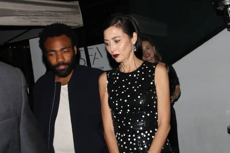 michelle White et Donald Glover