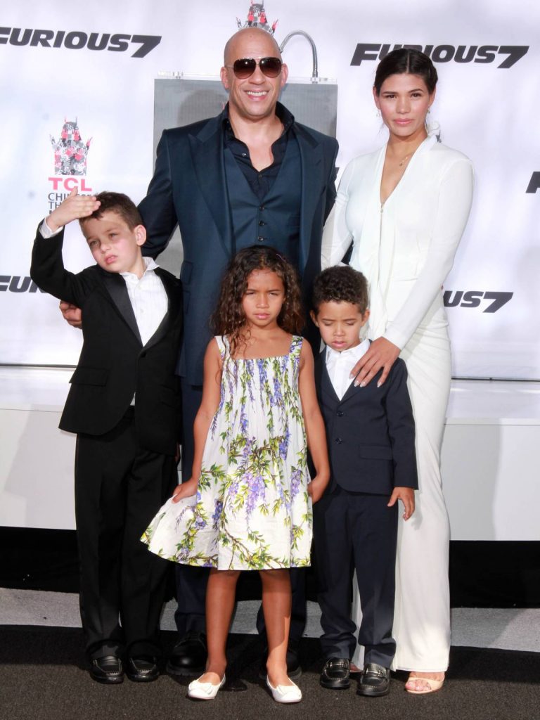 paloma jimenez vin diesel et leurs enfants