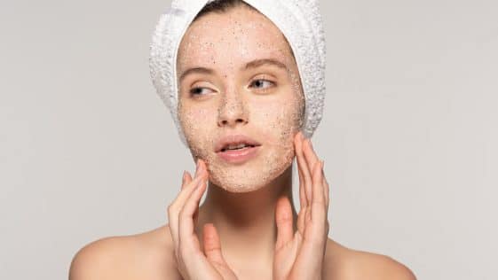 gommage pour visage