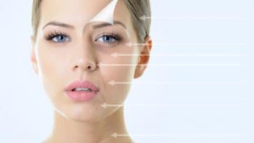 anti aging concept, portrait of beautiful woman with problem and
