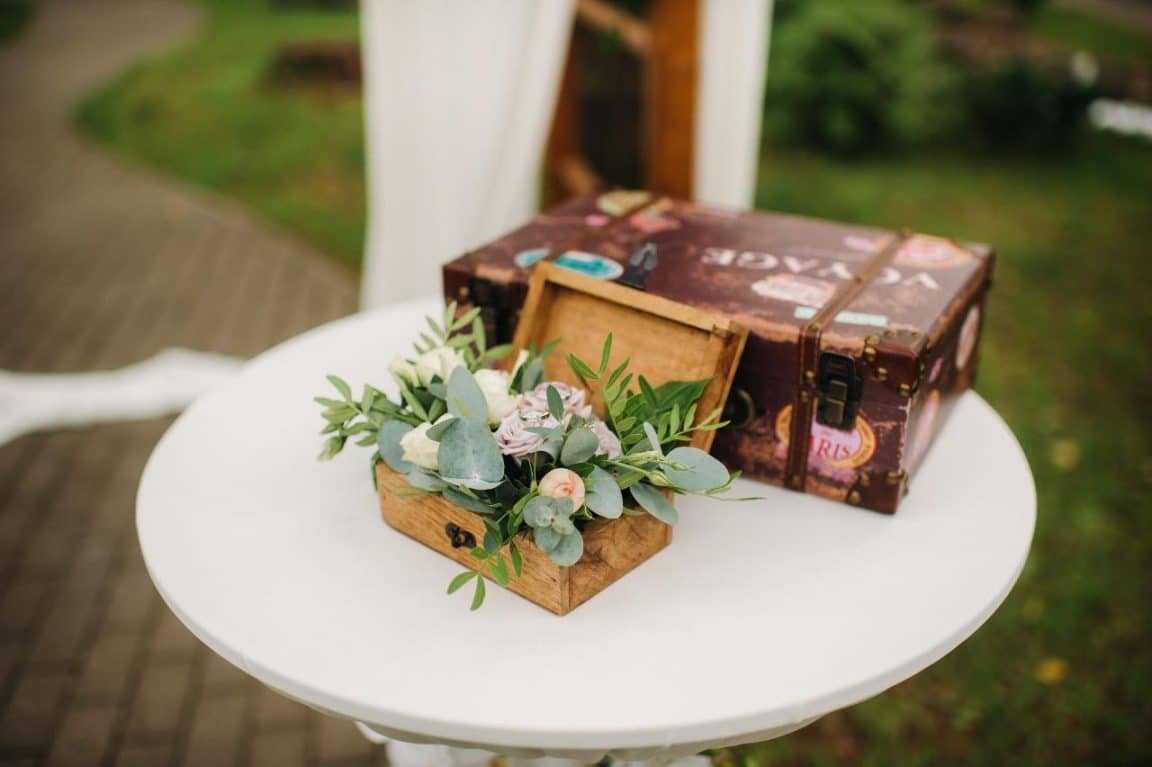 urne de mariage pour cdeau voyage