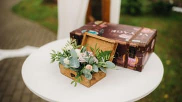 urne de mariage pour cdeau voyage