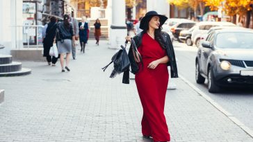street fashion, plus size model