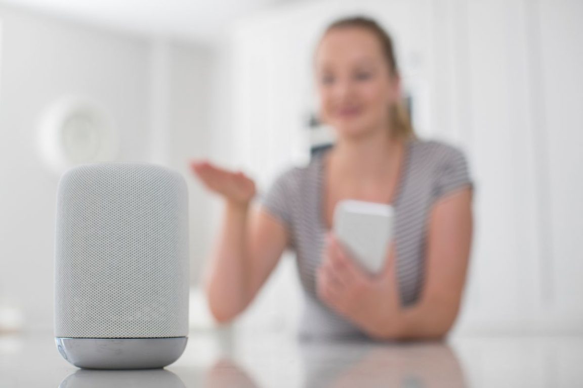 enceinte connectée intelligente google home
