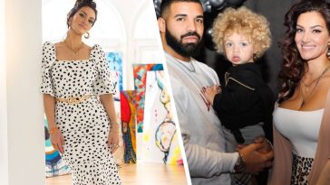 sophie brussaux, drake et leur fils