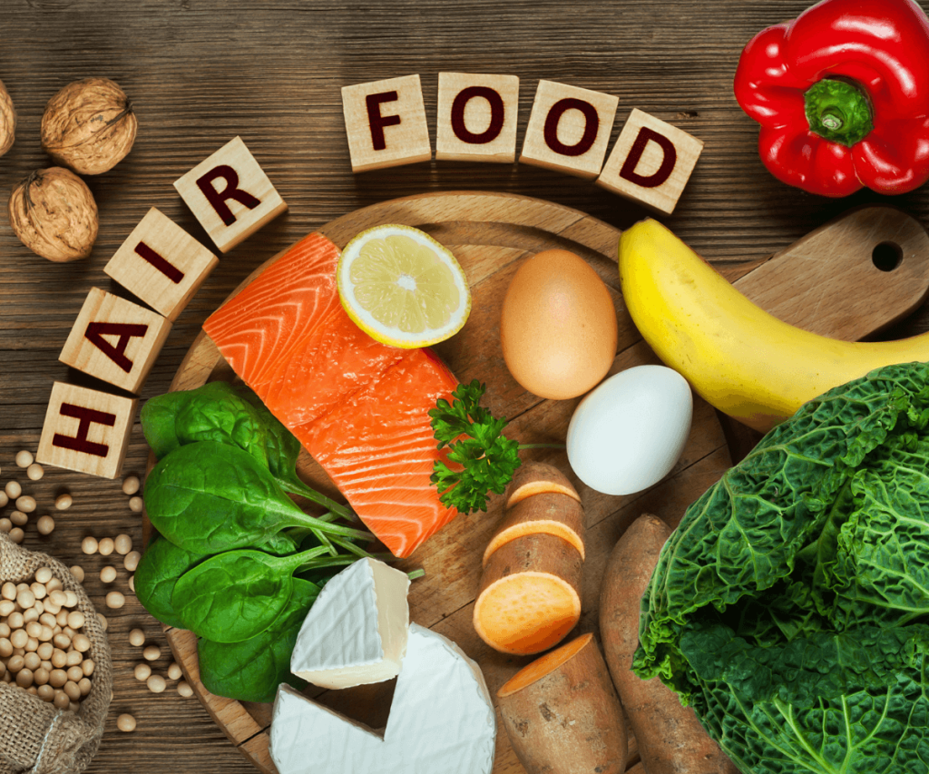 alimentation equilibree sante cheveux