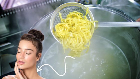 écouvrez l'eau de pâtes, la nouvelle tendance beauté à essayer (incroyable mais vrai).