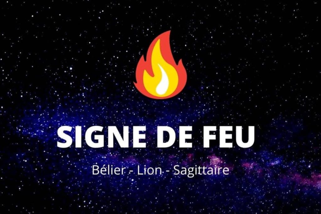 les signes du feu