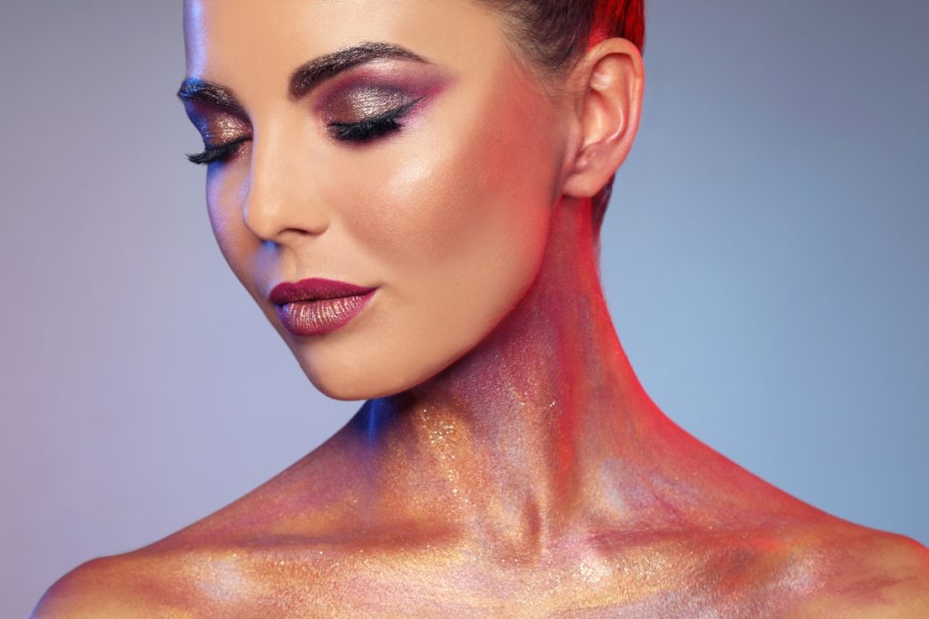 maquillage paillete