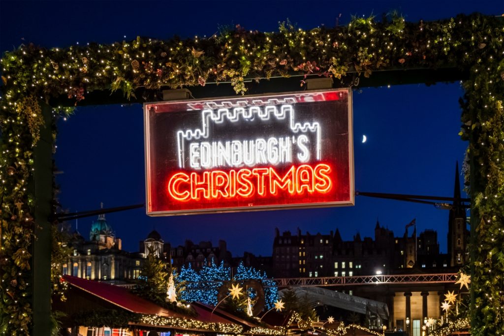 marches de noel edimbourg