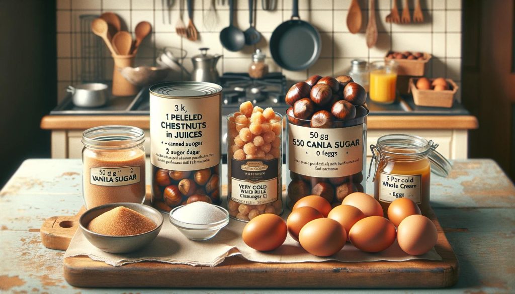mousse marrons recette 12 personnes