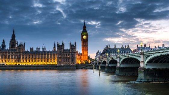 Vue de Londres avec Big Ben