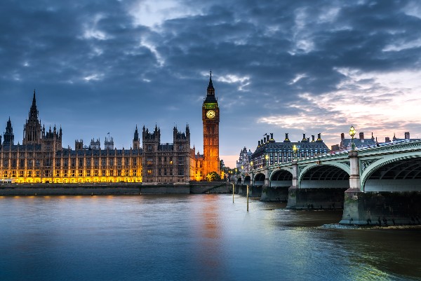 Vue de Londres avec Big Ben
