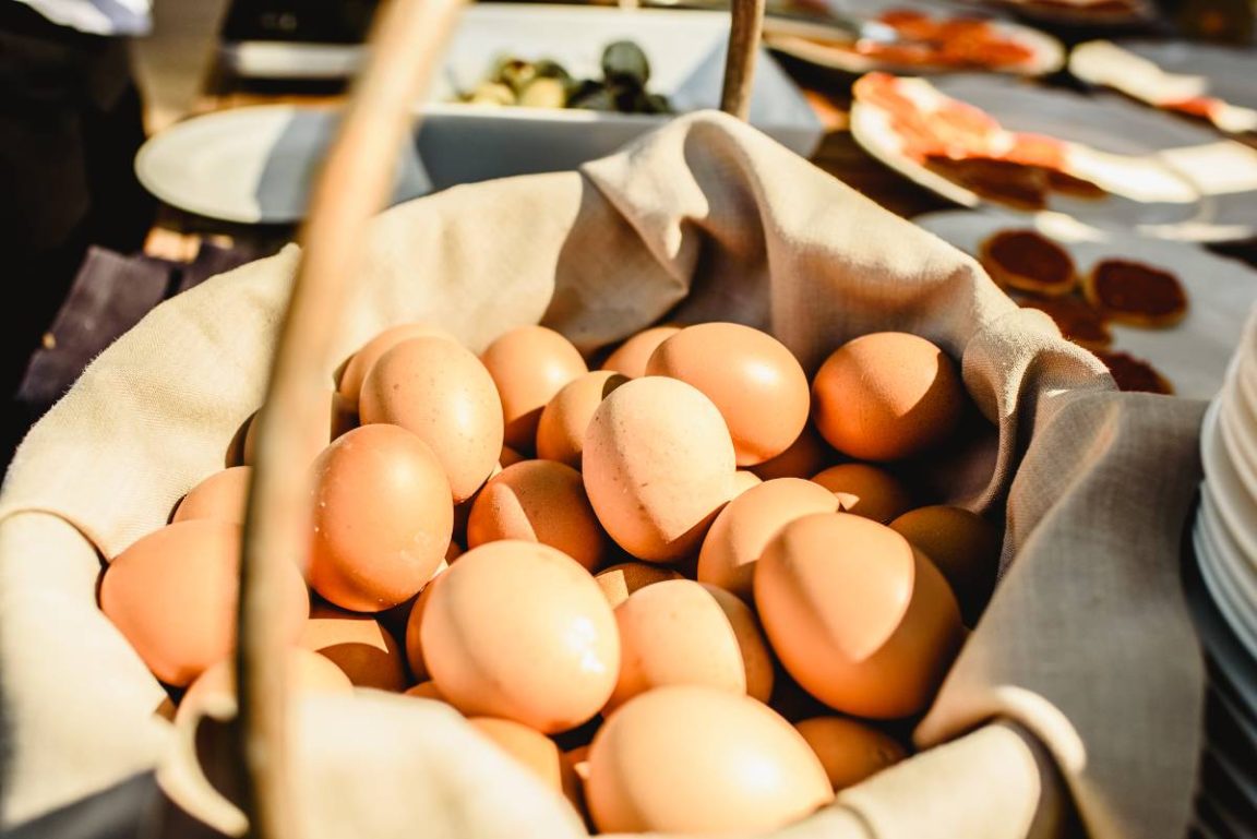 oeufs de poule