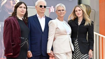 jamie lee curtis et sa famille