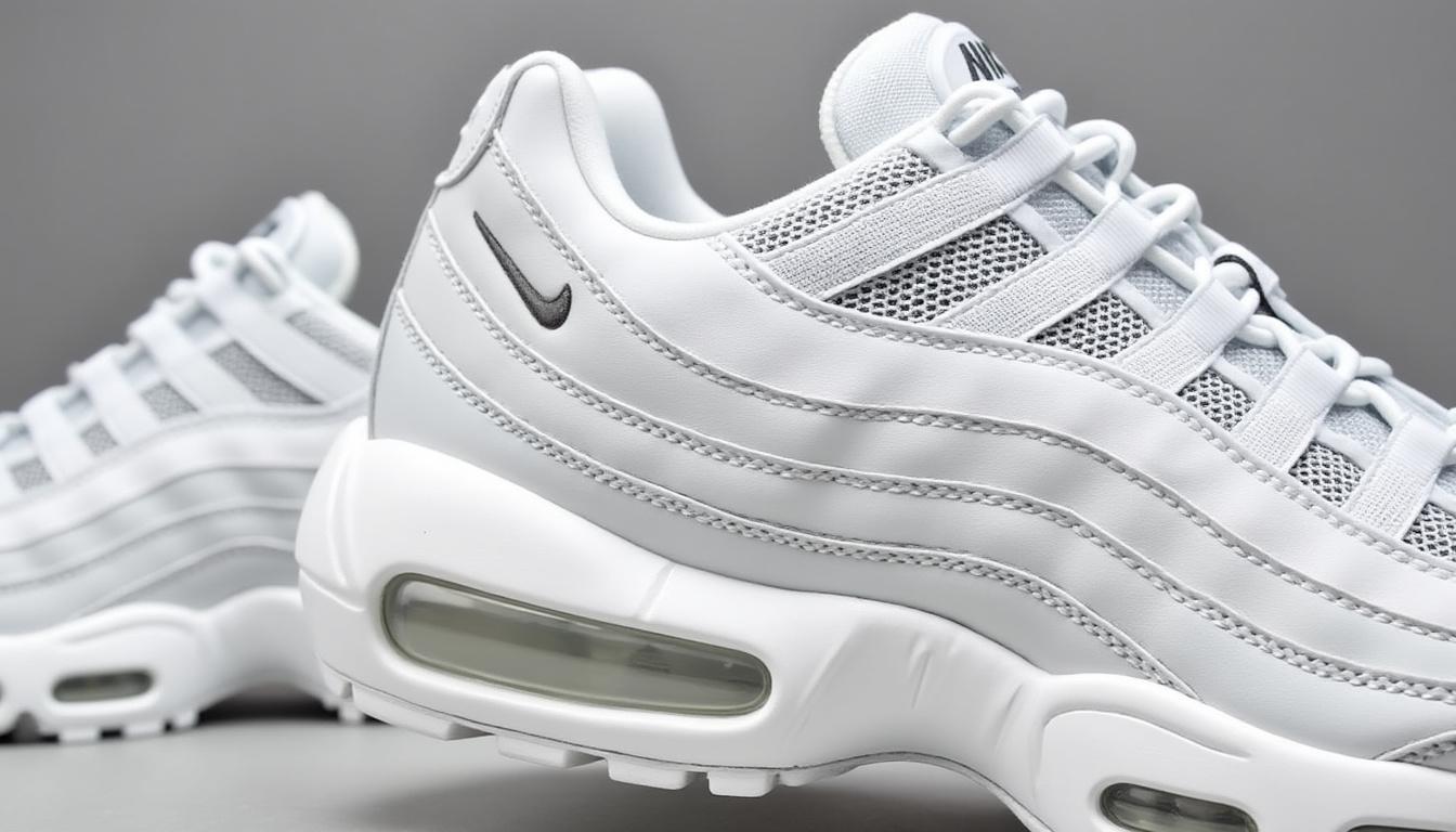 plongez dans l'univers captivant des air max 95 blanches, une icône intemporelle alliant style et confort. explorez leur origine, leur évolution au fil des décennies et leur impact sur la culture sneaker. ne manquez pas cette retrace détaillée qui célèbre l'héritage de ce modèle mythique.