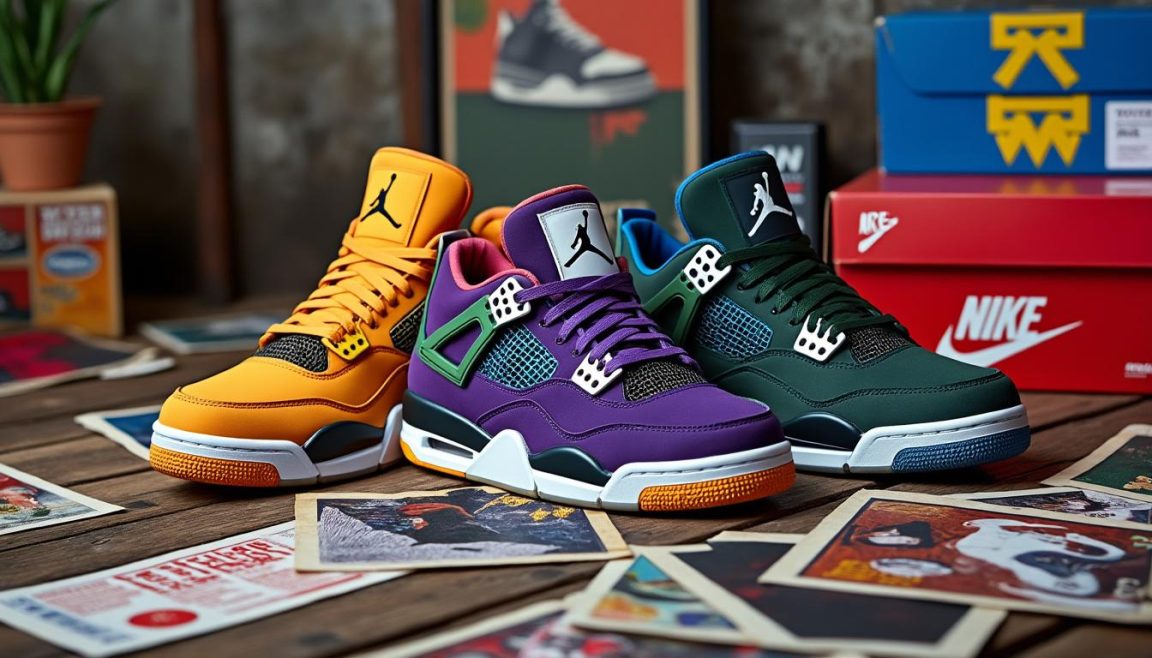 plongez dans l'histoire fascinante des jordan 4, sneakers emblématiques qui ont marqué le monde de la mode et du sport. découvrez leur origine, leur évolution et pourquoi elles restent un incontournable du style sneaker contemporain.