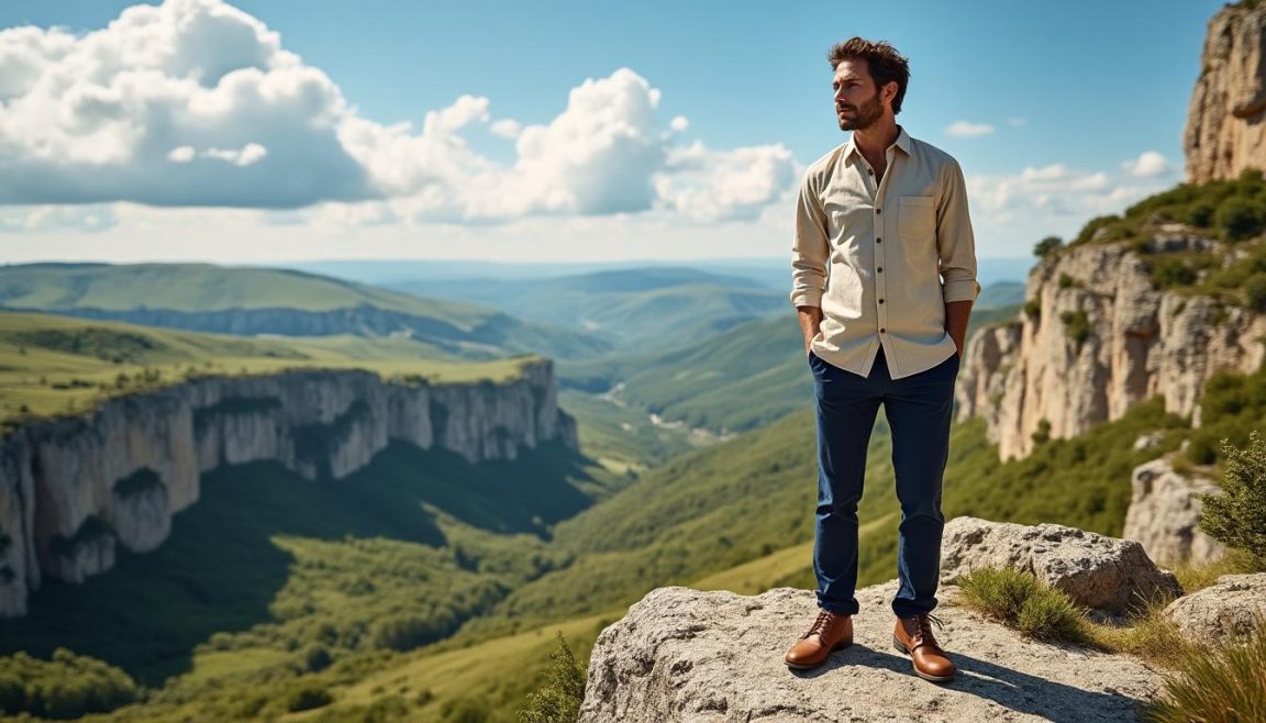 découvrez pierre niney lors de son voyage authentique dans le cantal, où l'acteur partage des paysages époustouflants et son amour pour la nature sauvage.