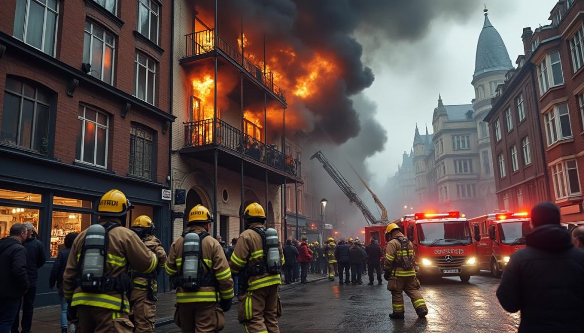 huit résidents ont été évacués d'urgence à dax après un incendie survenu dans un appartement. découvrez les détails de l'intervention et la situation actuelle.