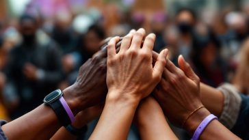 rassemblement à l'étang