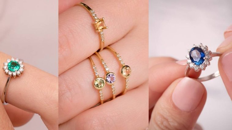 bagues avec pierres