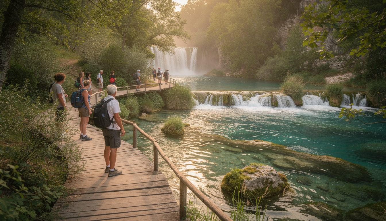 explorez le parc national de krka, un joyau naturel de croatie, réputé pour ses paysages époustouflants, ses cascades majestueuses et sa biodiversité unique. parfait pour les amateurs de nature et d'aventure.