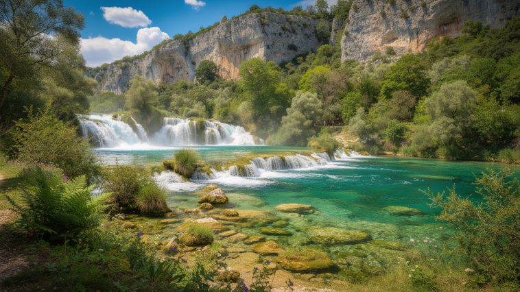 explorez le parc national de krka, un joyau naturel en croatie, célèbre pour ses cascades spectaculaires, sa biodiversité riche et ses sentiers de randonnée panoramiques.