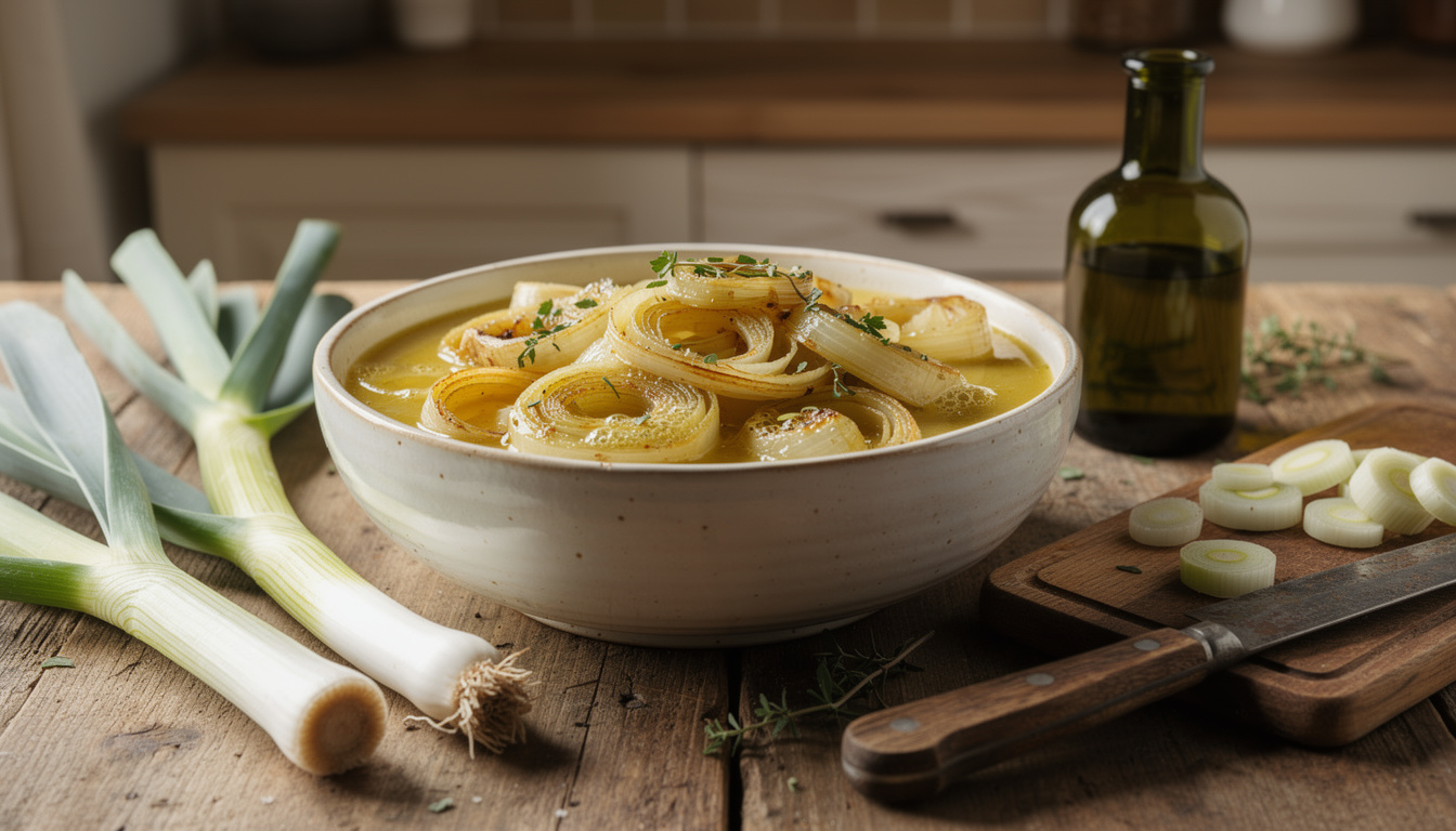 découvrez notre recette simple de fondue de poireaux accompagnée d'astuces pratiques pour la réussir à coup sûr. un plat savoureux et facile à préparer pour toutes les occasions.