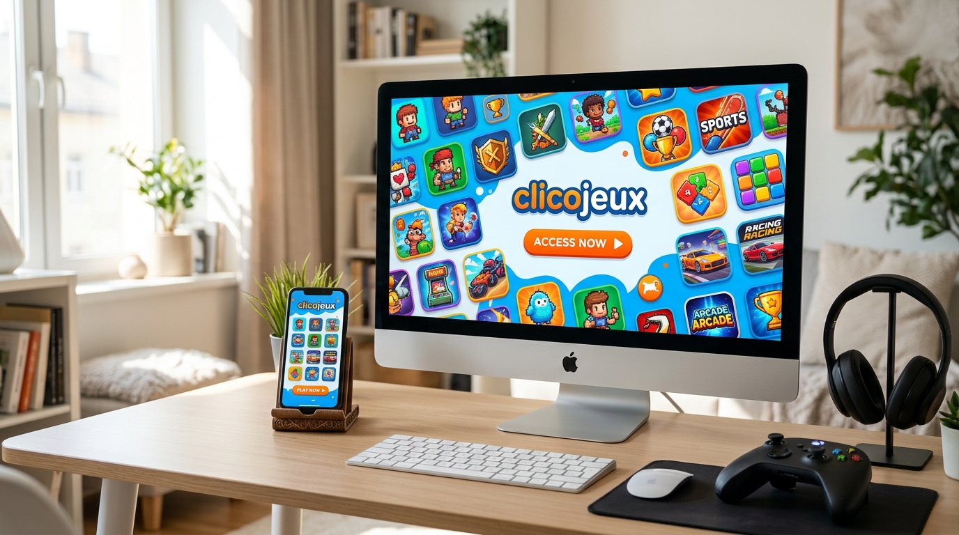 découvrez clicojeux, votre site de jeux gratuits en ligne. accédez à une large sélection de jeux amusants et divertissants sans téléchargement.