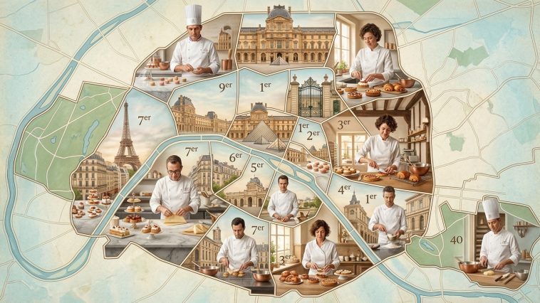 découvrez le classement 2026 des meilleurs pâtissiers de paris, arrondissement par arrondissement, pour savourer les délices sucrés incontournables de la capitale.