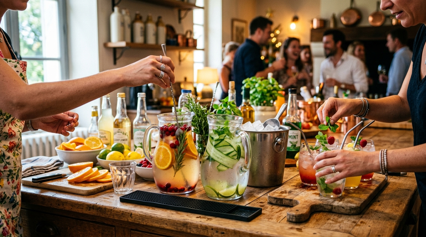 découvrez 20 recettes maison de cocktails sans alcool préparés avec de vrais fruits, sans utiliser de sirop industriel, pour des boissons fraîches et naturelles.