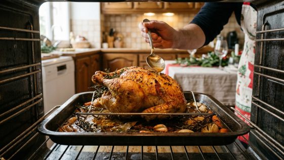 découvrez la méthode du chef pour un chapon moelleux : astuces d'arrosage, cuisson basse température et temps de repos pour une viande tendre et savoureuse.