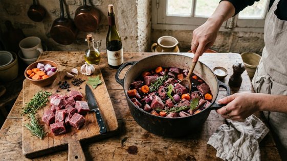 découvrez comment préparer un civet de sanglier parfait : marinade de 24h, cuisson lente et astuces efficaces pour attendrir la viande et révéler toutes ses saveurs.