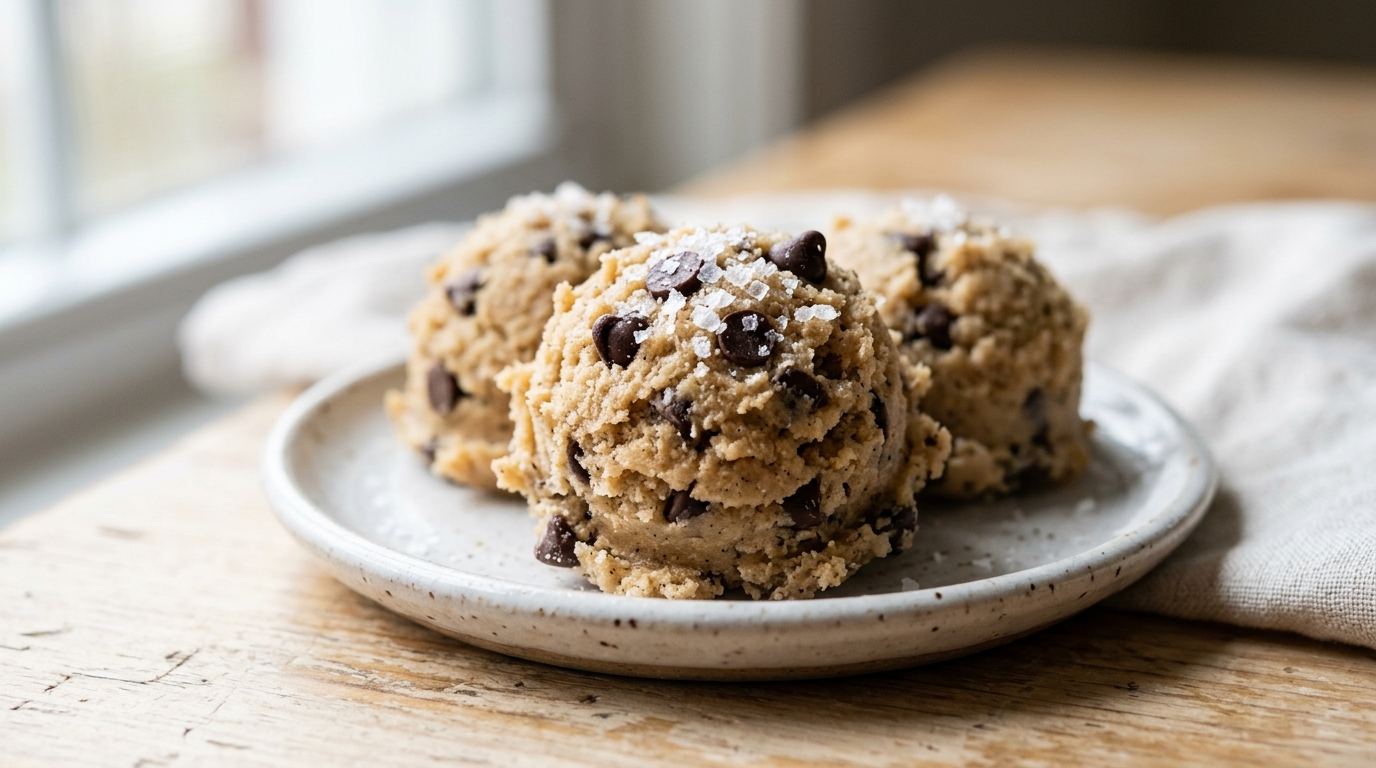 découvrez notre recette de cookie dough sans cuisson, sans œufs crus, pour une gourmandise sûre et savoureuse à déguster sans risque.