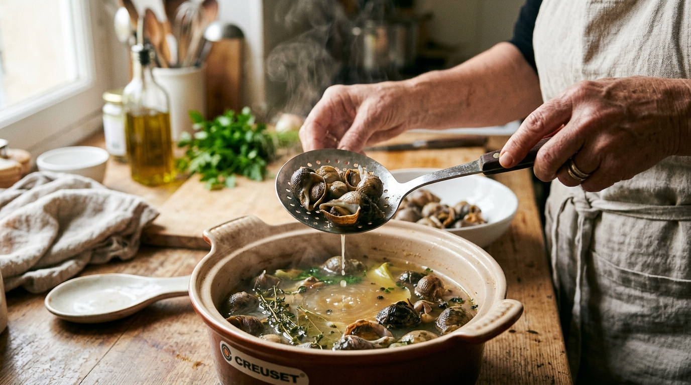 découvrez comment cuire parfaitement les bulots en eau salée ou au court-bouillon, le temps de cuisson idéal et des astuces simples pour les décortiquer facilement.