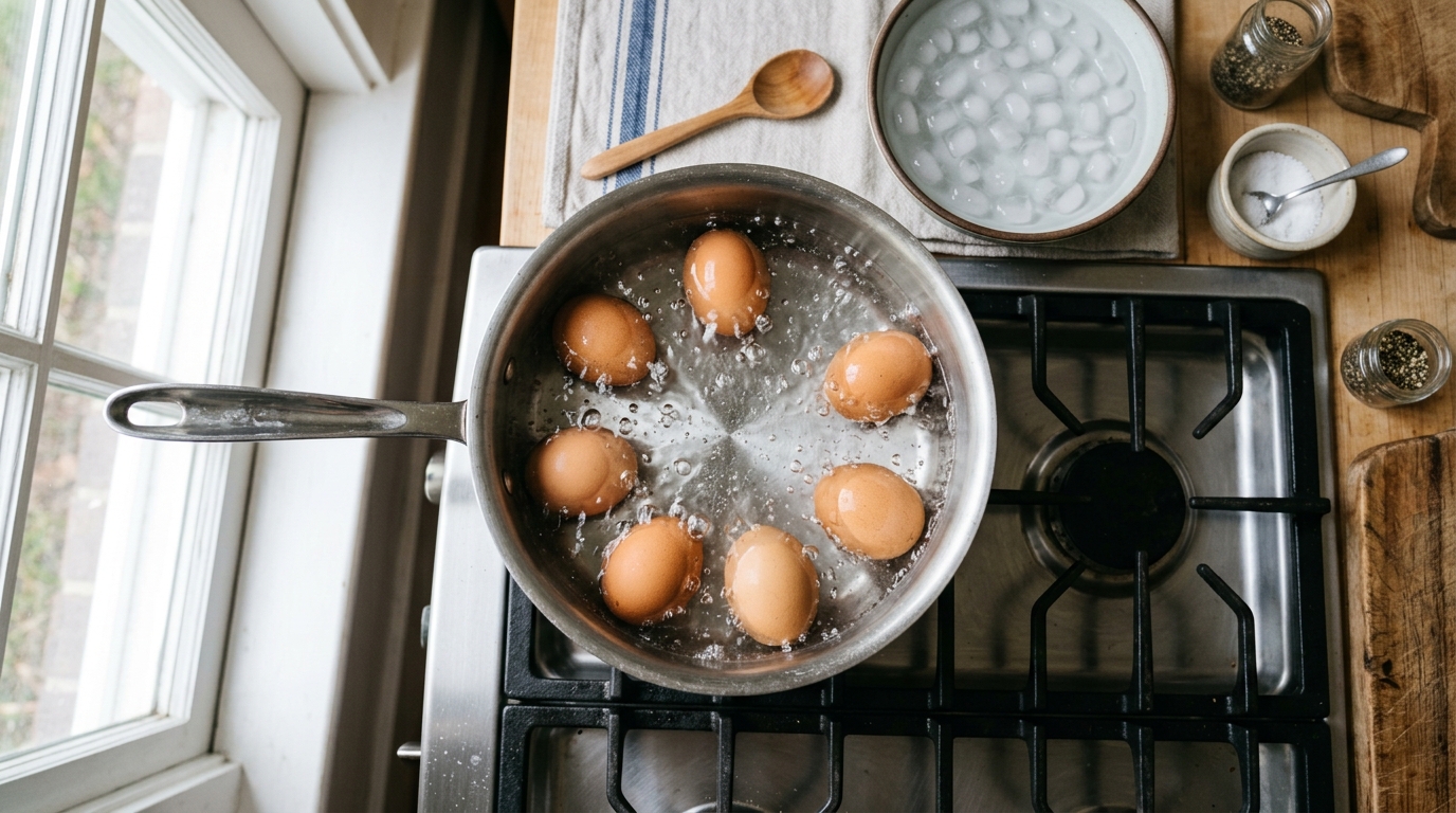 découvrez la durée idéale pour cuire un œuf dur grâce à une approche scientifique : faut-il cuire 9 minutes ou 11 minutes ? comprenez pourquoi ce petit détail change tout pour obtenir un œuf parfaitement cuit.