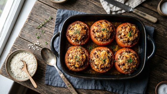 découvrez comment cuire parfaitement vos tomates farcies au four ou en cocotte, avec les temps de cuisson idéaux et des astuces pour qu'elles restent entières et savoureuses.