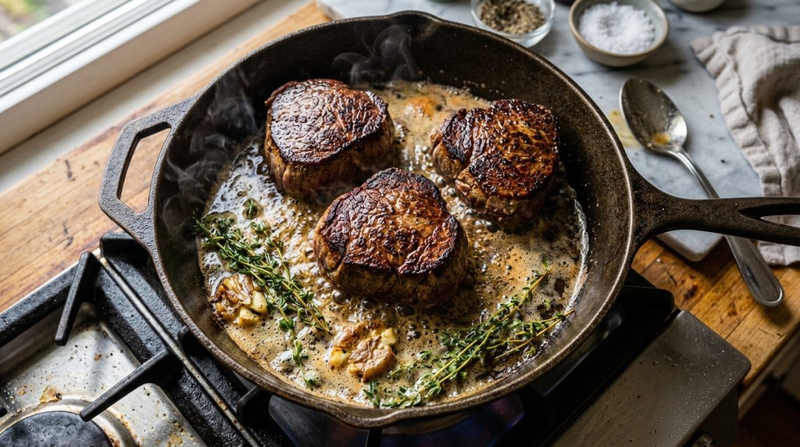 découvrez notre tableau de cuisson pour le tournedos avec les temps et températures précis pour une cuisson saignante, à point ou bien cuite, afin de réussir parfaitement votre viande.