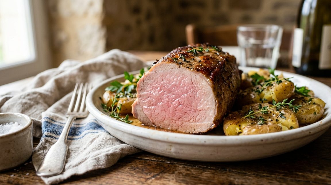 découvrez notre recette de filet mignon moelleux en cocotte, cuisiné à basse température pour une chair tendre et fondante à souhait.