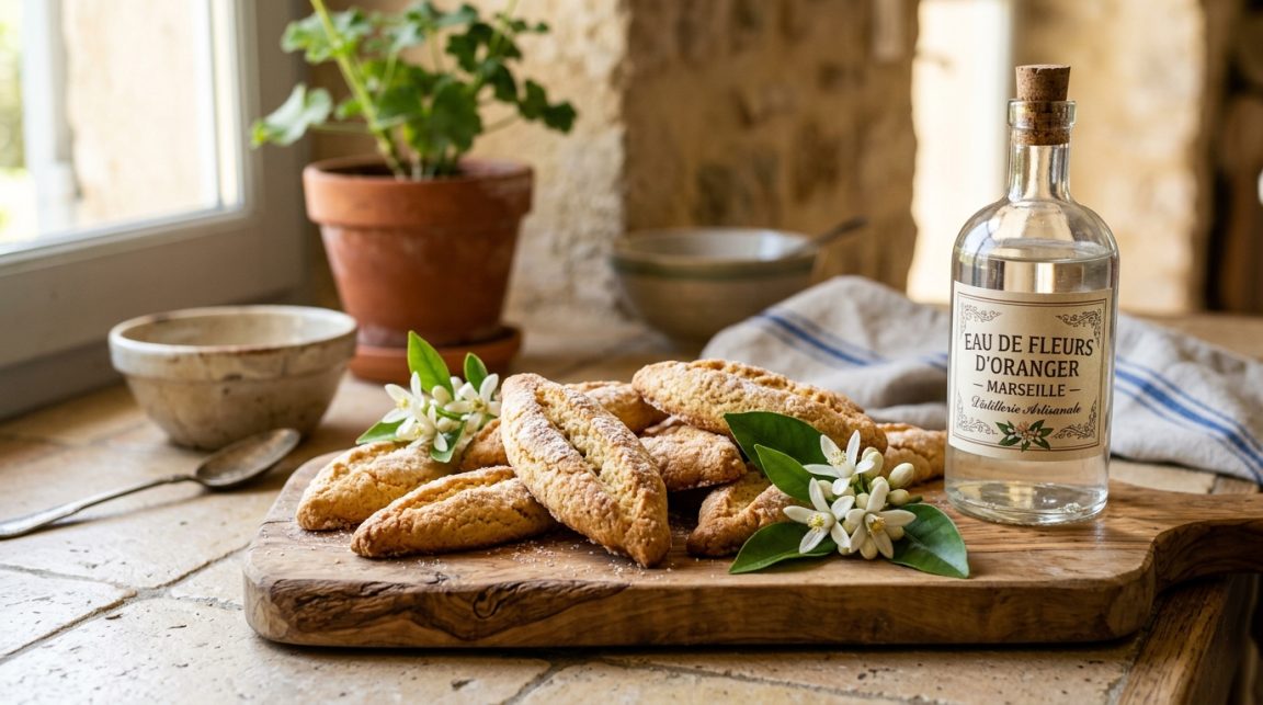 découvrez la recette authentique de la navette de marseille, un gâteau provençal parfumé à la fleur d'oranger, idéal pour partager un moment gourmand typique du sud de la france.