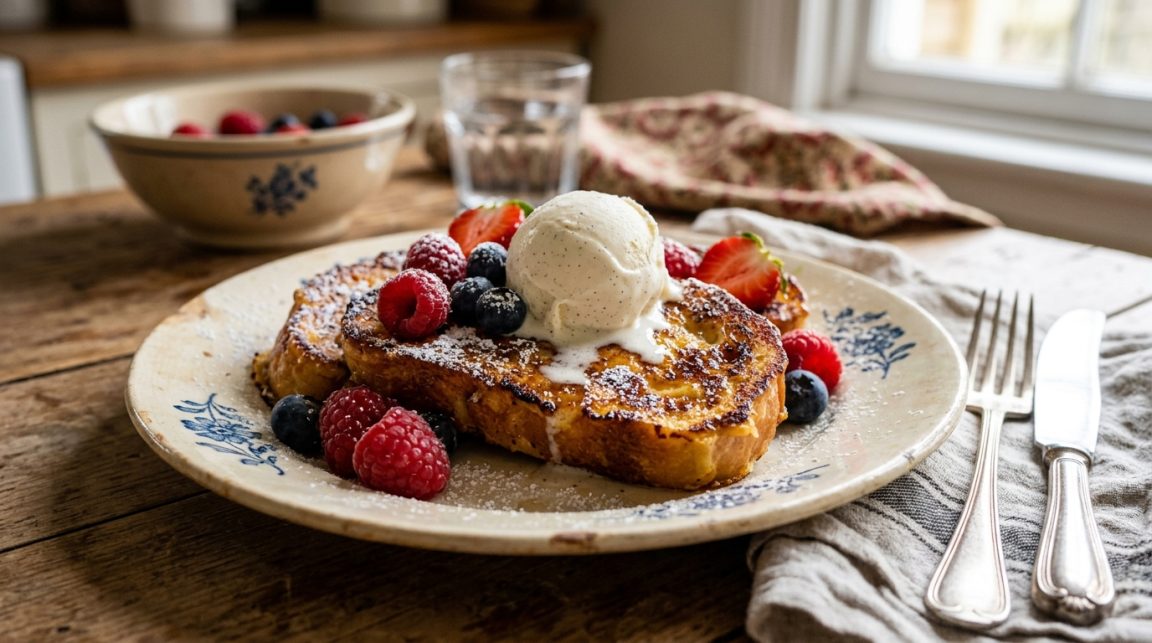 découvrez la recette ancienne du pain perdu au lait entier et à la vanille, préparée comme le faisait vraiment grand-mère. un dessert traditionnel simple et délicieux pour retrouver les saveurs d'antan.
