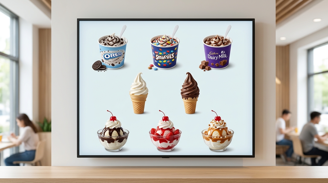 découvrez le prix des glaces mcdonald's en 2026, incluant mcflurry, cônes et sundaes, avec un tableau complet pour tout savoir sur vos desserts favoris.