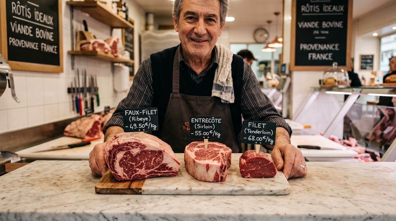 découvrez notre guide complet pour cuire le rosbif parfaitement : temps de cuisson selon le poids, température à cœur idéale et durée de repos, accompagnés d'un tableau pratique.
