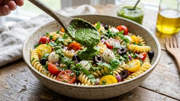 découvrez 5 recettes de sauces originales pour accompagner votre salade de pâtes et dire adieu à la traditionnelle mayonnaise.