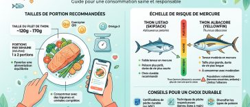 découvrez les différences entre le thon albacore et le listao, leur teneur en mercure et des recettes adaptées pour les cuisiner en toute sécurité.