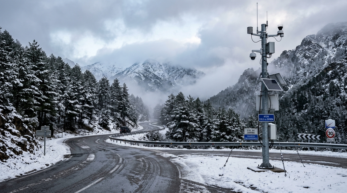 suivez la météo en direct, l'état de la route et les conditions d'accès au col de vizzavona grâce à notre caméra live, pour un voyage en toute sécurité et bien préparé.